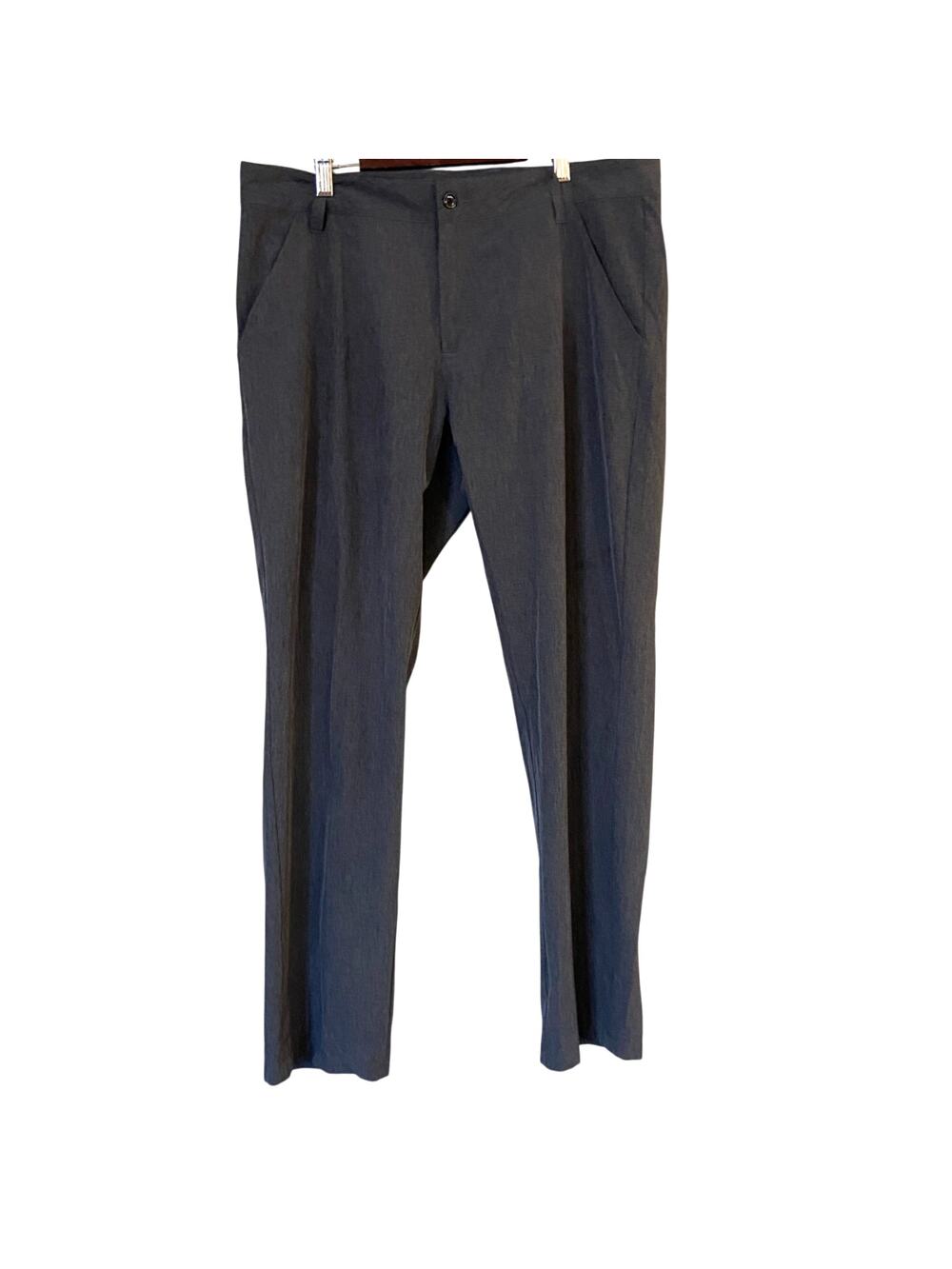 Travis Mathew Men's Size 34 Gray Lightweight Performance Stretch Golf Pants